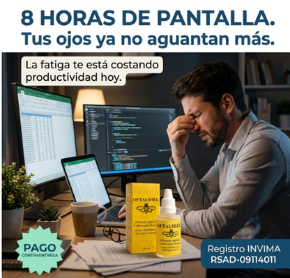GOTAS OFTALMIEL PRO™ - DEVUELVE EL ALIVIO QUE TUS OJOS PERDIERON