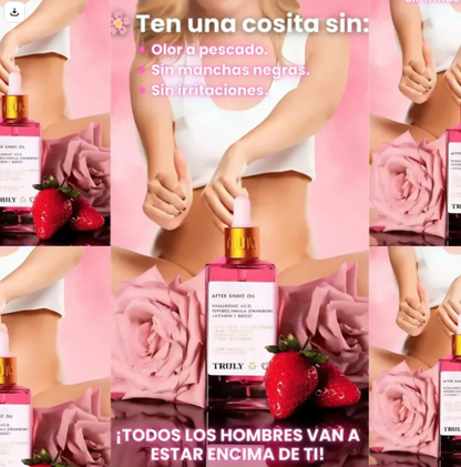 Elimina manchas con Truly Aceite Intimo Beauty Post Afeitado 😍