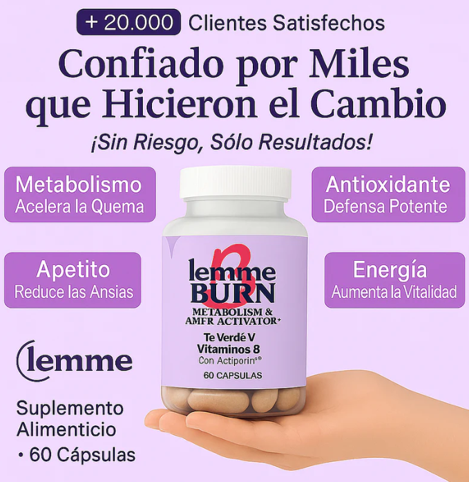 LEMME BURN 🔥 Quemador de Grasa - Activador Metabólico 🔥