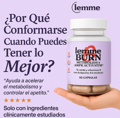 LEMME BURN 🔥 Quemador de Grasa - Activador Metabólico 🔥