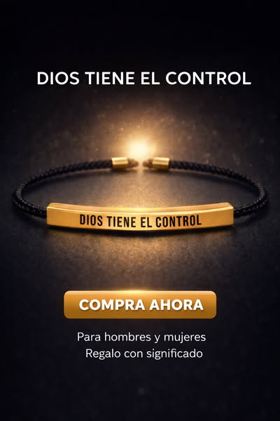 PULSERA DIOS TIENE EL CONTROL✨
