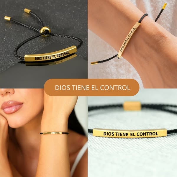 PULSERA DIOS TIENE EL CONTROL✨